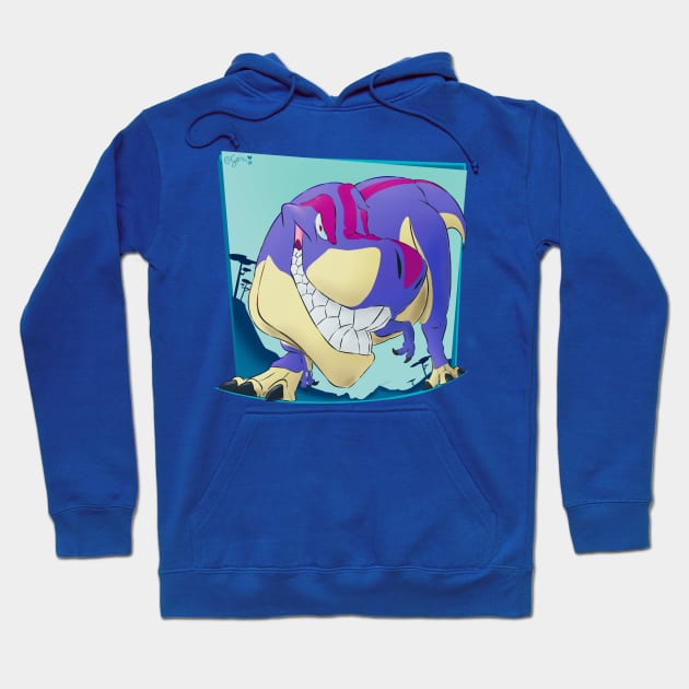 Tyrannosaurus Hoodie by Geb